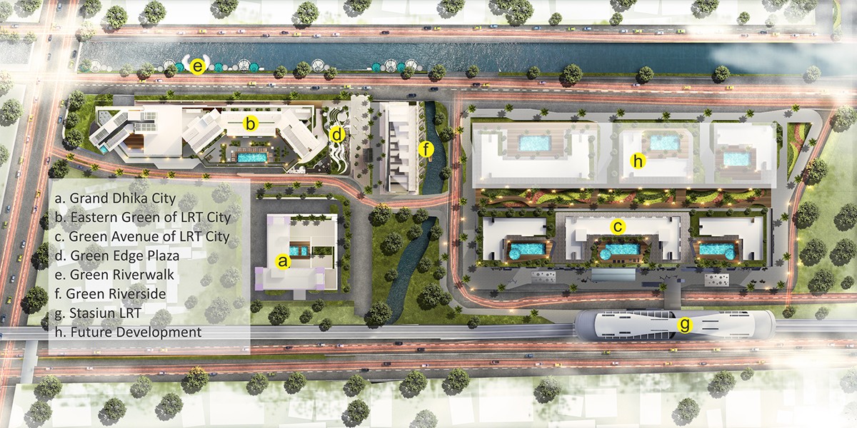 Lrt City Bekasi Green Avenue Lrt City Bekasi Green Avenue